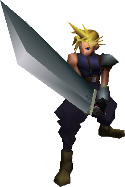 Final Fantasy VII Cloud model