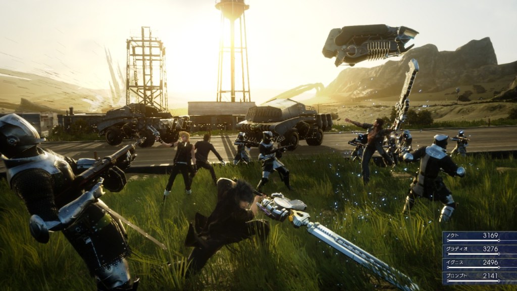 Final Fantasy XV combat