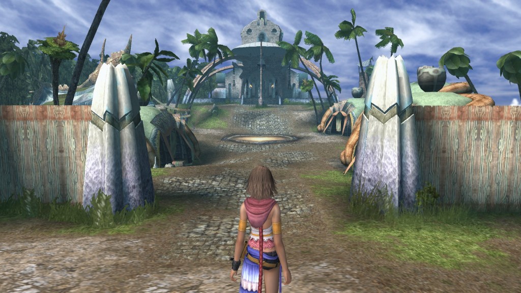 Final Fantasy X-2 Besaid village