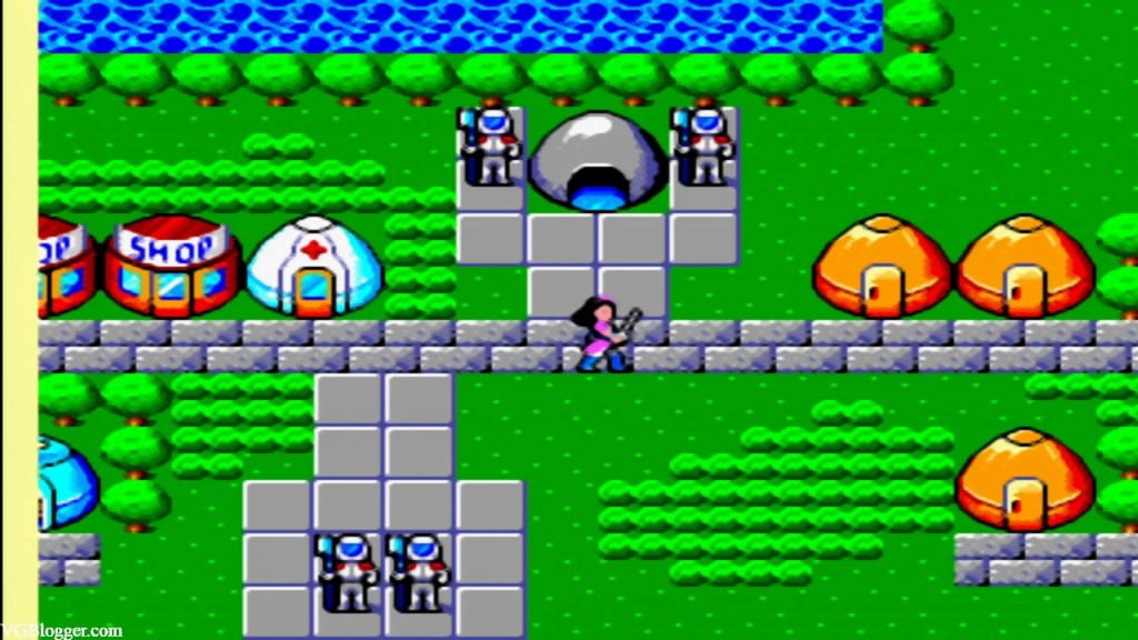 Phantasy Star town