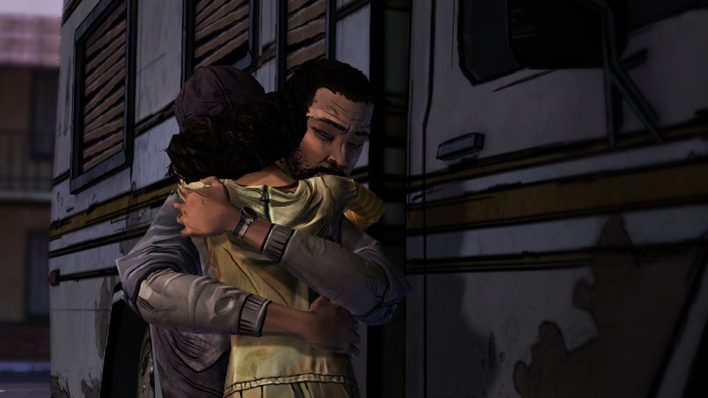 The Walking Dead Lee and Clementine