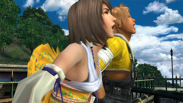 Final Fantasy X laughing scene