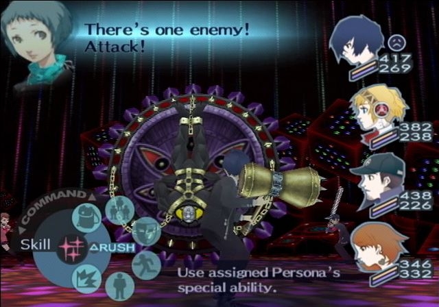 Persona 3 battle