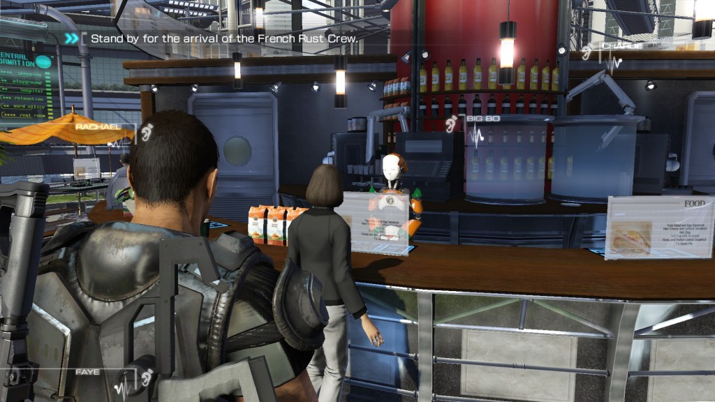 Binary Domain cafe server