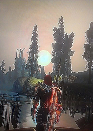 Dragon Age sunset
