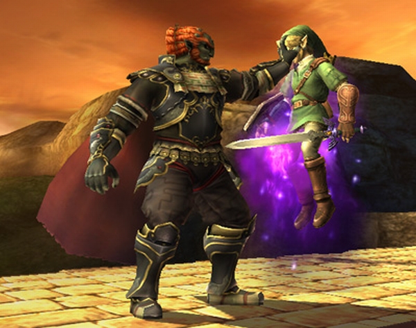 Legend of Zelda Twilight Princess Ganondorf vs Link