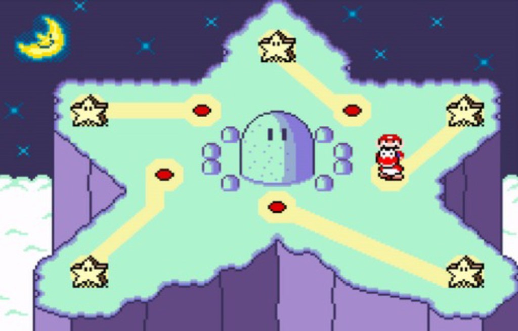 Super Mario World star road