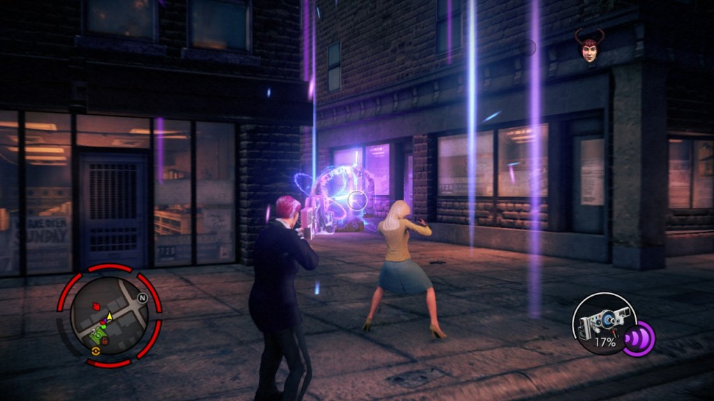 This game has a gun that shoots dubstep