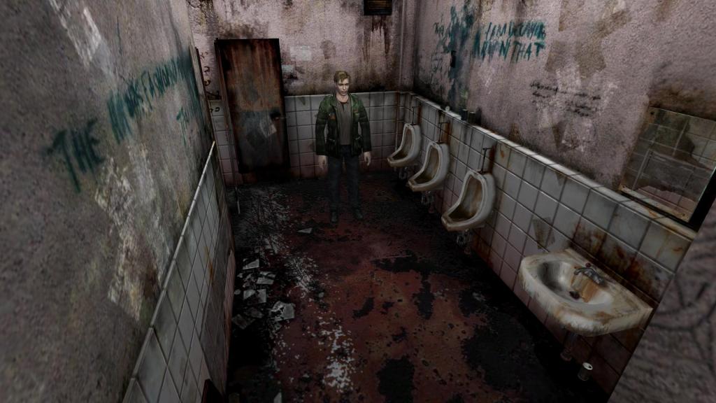 Silent Hill 2 bathroom