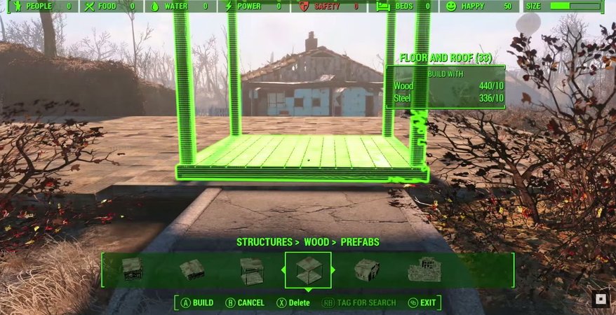 Fallout 4 building mechanic