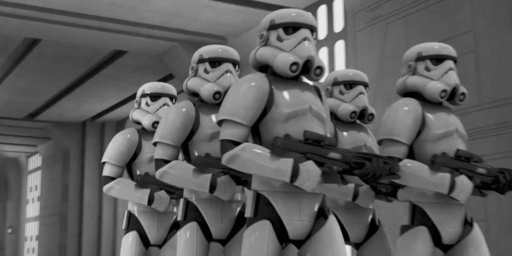 Star Wars stormtrooper march