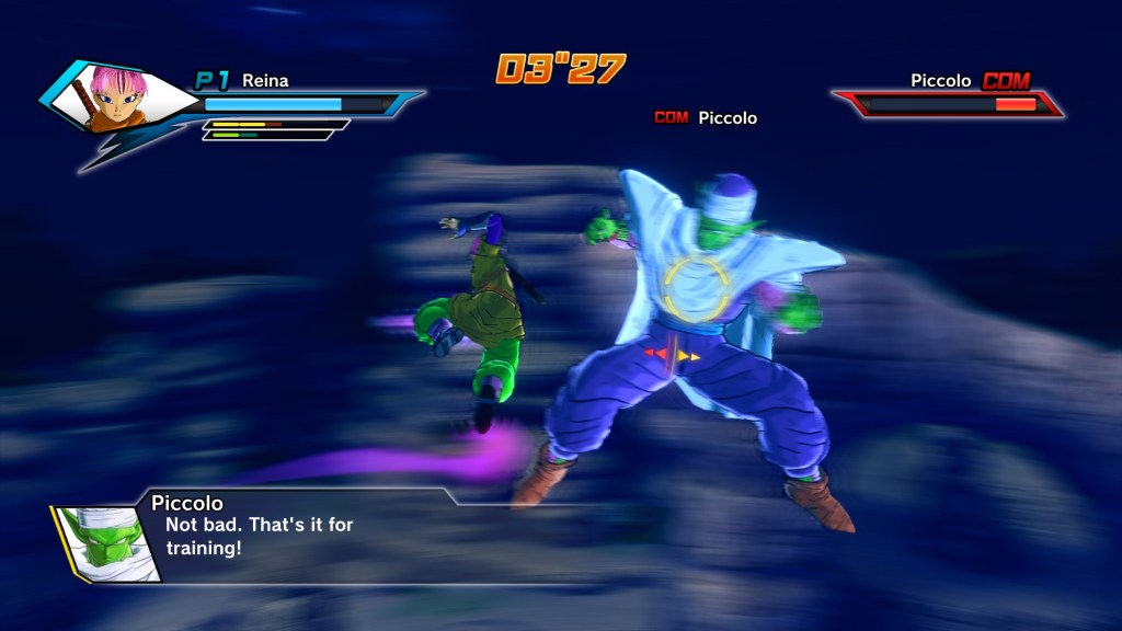 Dragonball Xenoverse blurred evasion